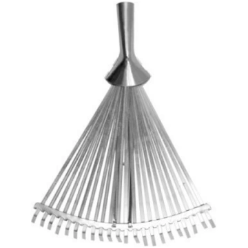 Grābeklis zāliena izkliedēšanai 22 zobi 460mm Flo 