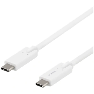 DELTACO USB-C - USB-C kabelis, 5Gbit / s, 5A, 2M, 