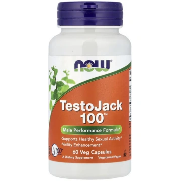 NOW Foods, TestoJack 100™, 60 Veg Capsules