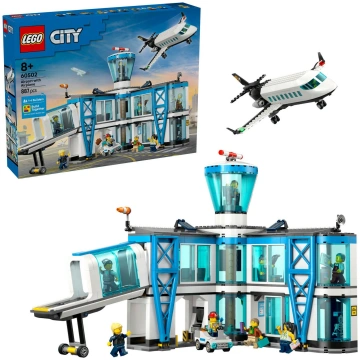LEGO 60502 City Airport with Airplane, Constructio