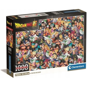 Clementoni Puzzle Compact Anime Dragon Ball 1000 e