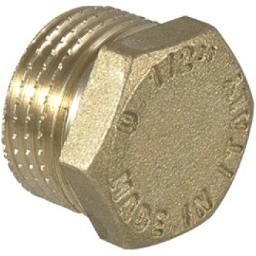 Nobeigums TDM Brass 106, 3/4", misiņš