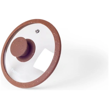 Stikla vāks ARCADES 16 cm, brūns Fissman 9908