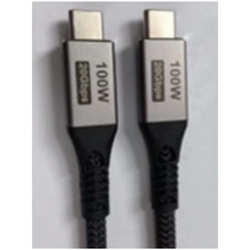 Kabelis Gembird Premium USB Type-C Male - USB Type