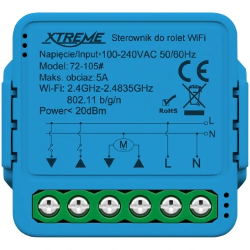 Intelligent roller shutter controller Xtreme WiFi 