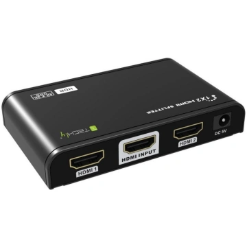 Techly Splitter Hdmi 2.0 1x2 4k*60hz Hdr Edid Aktī