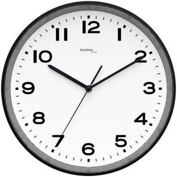 TECHNOLINE WT8500 radio wall clock black 30 cm ( W