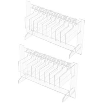 iplusmile Pack of 2 Nail Art Display Board Made of