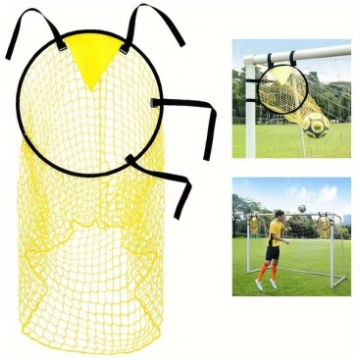 2gab Futbola Mērķa Tīkls Ar Bumbu Maisu - Daudzfun
