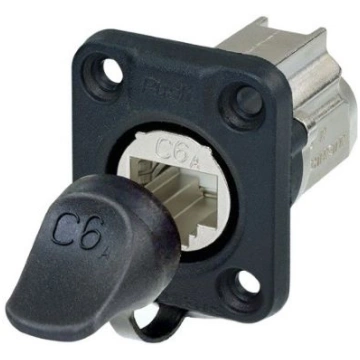 NEUTRIK NE8FDX-P6-W IP65 etherCON RJ45 CAT6a paneļ