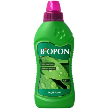 Biopon šķidrais mēslojums zaļajiem augiem 500ml