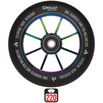 Chilli Rocky 110mm wheel neochrome skrejriteņu rit