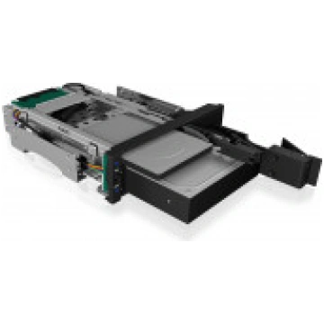 IB-173SSK 2-bay Mobile Rack for 1x 2.5" and 1x 3.5