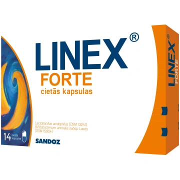 LINEX Forte cietās kapsulas, 14 gab