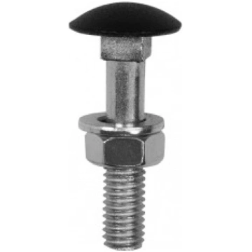 Skrūve dekoratīvajiem būvkalumiem 8x40 mm, melna 5