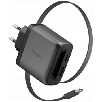 Energea sieciowa Ampcharge Arc 65 USB-A/USB-C + zw