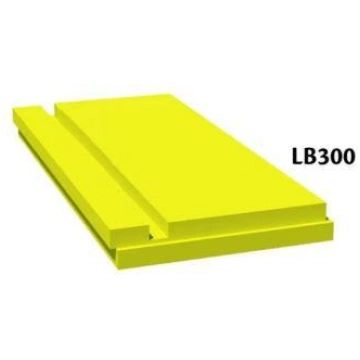 Finnfoam LB-300 pamatu loksnes, pamatu sānu stipri