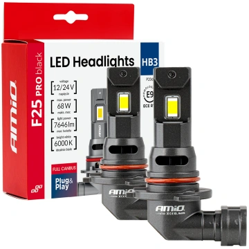 HB3 LED F25 PRO 12/24V CANBUS 68W AMIO 04722