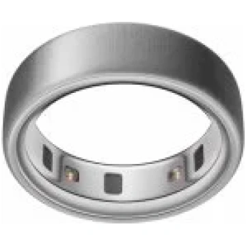 Oura Ring 4 smart ring, Brushed silver, size 12 JZ