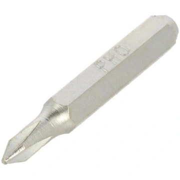 Screwdriver bit; Phillips; PH0; Socket size: 4mm; 