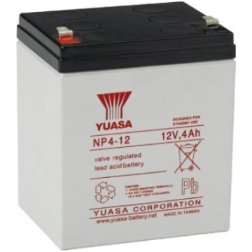 Yuasa Akumuliatorius YUASA NP4-12 (4Ah, 12V, F1, V