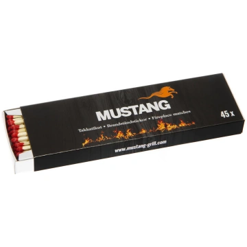 Sērkociņi āra grilam Mustang, 45 gab