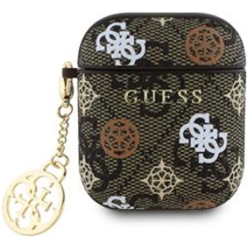 Guess PU 4G Peony Charm Case for Apple AirPods 1/2