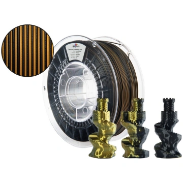 Filaments PLA Magic silk SOLAR ECLIPSE (zelta meln