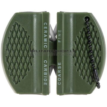 MIL-TEC OD BLOCK KNIFE SHARPENER
