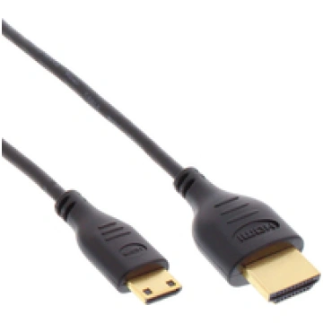 InLine 4K (UHD) Mini Superslim HDMI Kabel A an C b