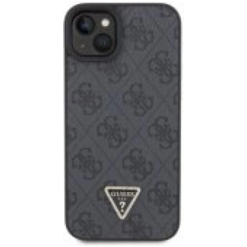 Guess "Leather 4G Diamond Triangle iPhone 15" Blac