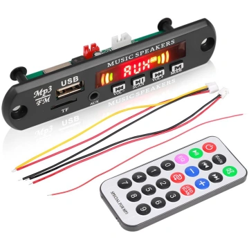 Bluetooth 5.0 automašīnas audio modulis MP3 atskaņ