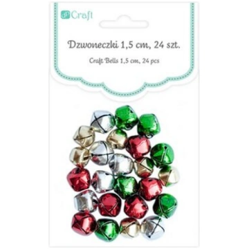 Zvaniņi 1,5 cm, 24 gab. DallPrint