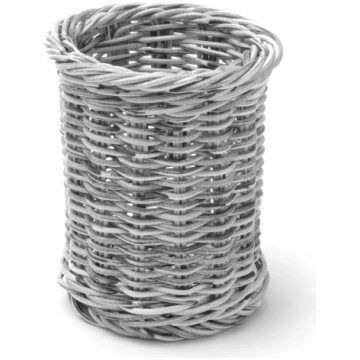 Galda piederumu grozs, Gaiši pelēks, ø100x(H)120mm
