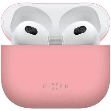 Vāciņš FIXED Silky Case — silikona, rozā