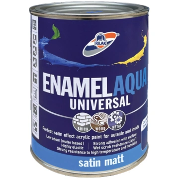 Emalja Enamel Aqua Universal matēta melna 0.9L RIL