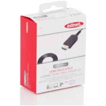 HDMI kabelis Ednet 84459 2 m HDMI Type C Mini HDMI