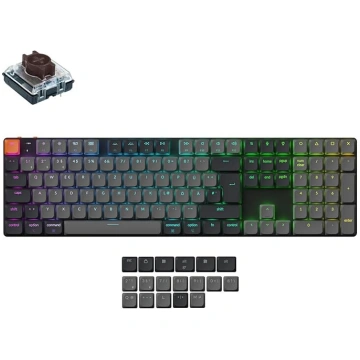 Keychron K5 Version 2 QMK bezvadu mehāniskā tastat