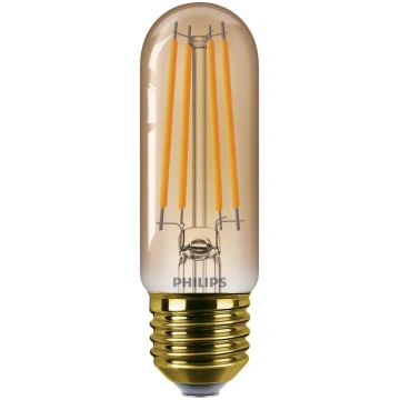 PHILIPS LED T32 40W 1800K E27 dzintarota stikla sp