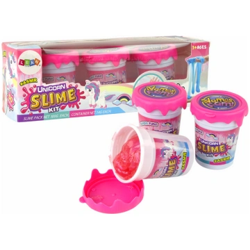 Glitter Slime Unicorns DIY Soft 3 Colors