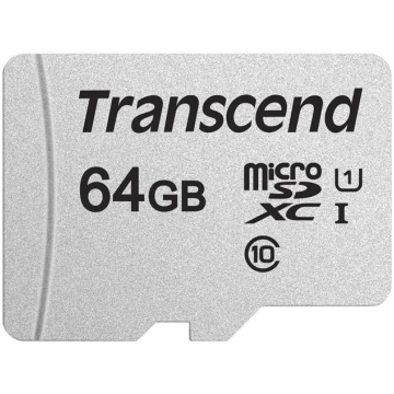 MicroSD atmiņas kartes, TRANSCEND, TRANSCEND 64GB 