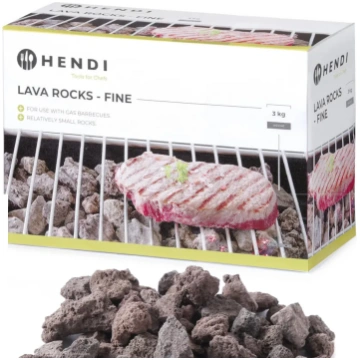 Gāzes grila lavas akmeņi 3 kg – Hendi 152706