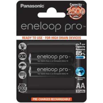 Panasonic eneloop AA/HR6, 2500 mAh, Rechargeable B