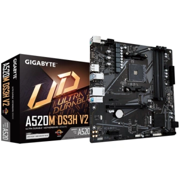 GIGABYTE AMD A520 SAM4 Micro-ATX DDR4 PCI-Express 