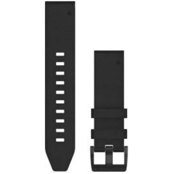 Garmin Acc,fenix 5 Plus 22mm QuickFit Black Leathe