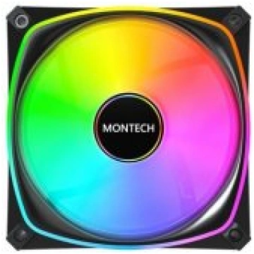 Montech RX120 Pro PWM 120mm Case Fan Black 3pcs dz