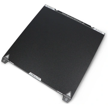 Double-sided textured PET + PEI coated printing la