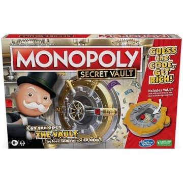 Monopoly Secret Vault galda spēle vecumā no 8 gadi
