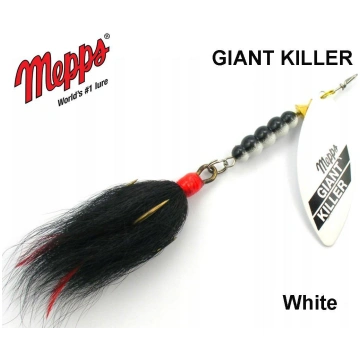 Rotējošais māneklis Mepps Giant Killer White 35 g