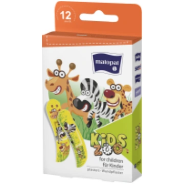 MATOPAT Kids Zoo plāksteri 12gb Polija (1/18) Nav 